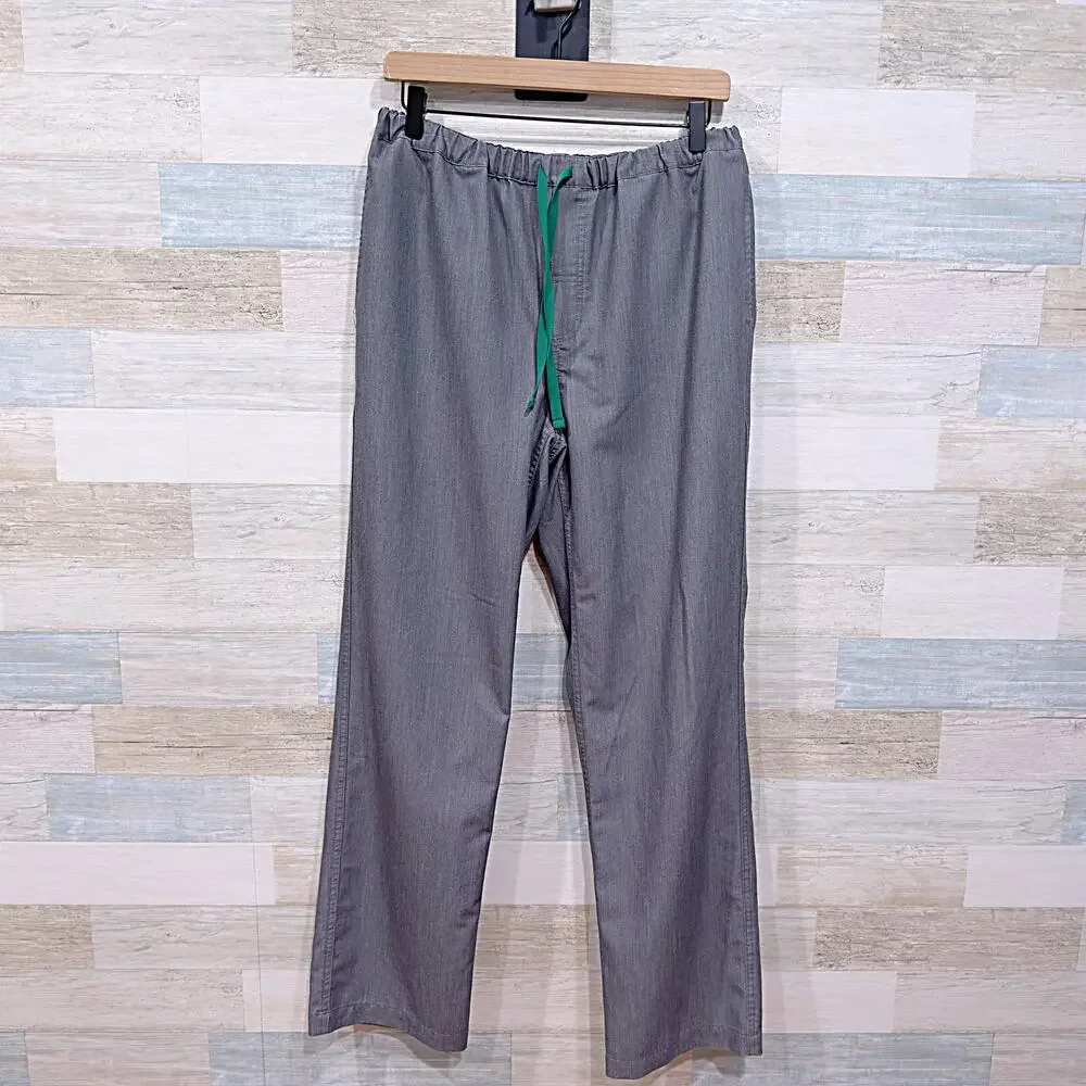 FIGS Technical Collection Pisco Basic Scrub Pants Graphite Gray Mens Medium